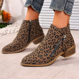 New Women's Short Boots In The Autumn And Winter 2025 HZ0115