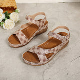 2025 Sandals New Color Thick-Soled Fashion Sandals Large-Size Women's Shoes Magic With Light Women's Shoes HZ0115