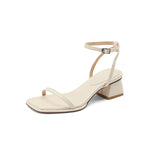 The Classic One-Few Side With A Word With Sandals In The Toe Of The Woman Summer Coarse HZ0115