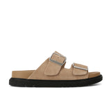 Beach Bucken Cool Slippers Women Summer Wear Double Belt Buckle Soft Bottom Thick Bottom Leisure Cold Drag HZ0115