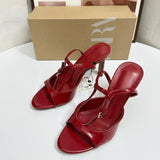 ZA Home 2025 Leopard High Heels Women With Fine Heel Temperament Beautiful Sister Sexy Fashion Sandals HZ0115