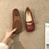 Mori's Round Head Late Wind Literature Soft-Soled Single-Shoe Women 2025 Fairy Vintage Bow Bean Bean Shoes Women's Summer HZ0115