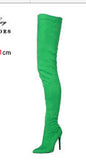 Over-Knee Boots High Heel Side Zipper Female Boots Wish Female Boots HZ0115