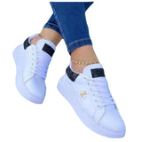 Wish New Large-Size Spring And Autumn Korean Version Of Small White Shoes Casual Board Shoes Women's Breathable Thick-Soled Women's Shoes HZ0115