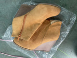 2025 Autumn And Winter New Flat Bottom Slope And Short Boots Women Retro Horse Chelsea Boots Large Size Women's Boots HZ0115