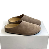 Spring And Autumn 2025 New Birkenish Shoes Women Thick Soles Row One Foot Lazy Boken Bag Half Slippers Female HZ0115