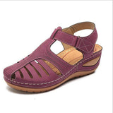 Summer Women's Slopes And Thick-Soled Casual Sandals Women's Slopes And Thick-Soled Magic Stick Ladies Beach Sandals HZ0115