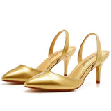 7 Cm Light-Mouthed Pointed Sandals White Fine Heel Size Wedding Shoes Wedding Dress Wedding Shoes Wedding Shoes HZ0115