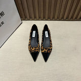 Elegant Gentle Wind Flat-Soled Fairy Shoes 2025 Summer New With Skirt Single Shoes French Small Scented Temperament Tip Shoes HZ0115
