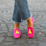 Spring And Autumn 2025 New Flat Bottom Round Head 40-43 Shallow Mouth Su Casual Single Shoe Woman HZ0115