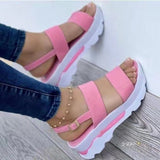 2025 New Summer Code With Sweet Wind Slope And Sandals Woman HZ0115