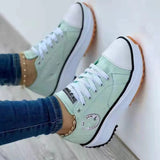 Spring 2025 New Low-Top Single Shoes Women's Thick-Sed Canvas Shoes With Loose Cream Soles In Front Of The Large Women's Shoes HZ0115