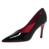 Naipa Black Pointed Red-Soled High-Heeled Women 2025 Early Spring New Sexy Spousal Fine And Shallow Side Empty Single Shoes HZ0115