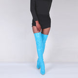 Autumn And Winter New Fashion Personality Over The Knee Size Women's Boots 43 HZ0115