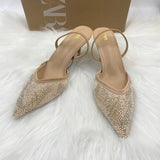 ZA Family 2025 New Women's Shoes Low Heel Temperament High Heels Autumn Bag Head Fashion Showfy Sandals Women HZ0115