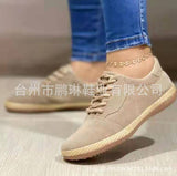 Large-Size Women's Shoes Single Shoes Casual 2025 Autumn And Winter New Light Women's Singles Shoes HZ0115