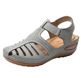 Baotou Sandals Women's Thick-Soled Summer Hole Shoes Slopes And Thick-Soled Large-Size Octight Fish Sandals HZ0115