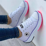 2026 Spring New Low-Top Single Shoes Women's Thick-Sing Canvas Shoes Women's Canvas Pine Cake Bottoms Large Women's Shoes HZ0115