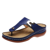 Large-Size Slippers Women 2025 Spring And Summer New Fashion Slope And Flip-Flops Wearing Beach Slippers Women HZ0115