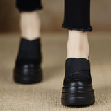 Comfortable Thick-Sed Pine Soles Of The Lefu Shoes 2025 New Spring And Autumn Heel Shoes Women Thin High Heels Single Shoes HZ0115