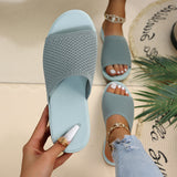 2025 New Spring And Summer Flying Polyurethane Bottom Leisure Large Beach Shoes Flat-Bottomed Flip-Flops HZ0115