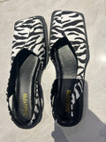 2025 Summer Bag Head A Cool Single Shoes Children Square Grandmother Shoes A Foot Lazy Bean Sandals Women HZ0115