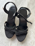 One-×Ö×Ö Buttoned Sandals Woman In The Summer Of 2025 New Korean Version Of The Thick Bottom Slope With Fish Mouth High Heel Roman Sandals Woman HZ0115