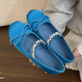 Inner Height Raised Small Silk Satin Single Shoes Women 2025 New Spring And Autumn French Retro Ballet Style Thick-Soled Mary Treasure Shoes HZ0115