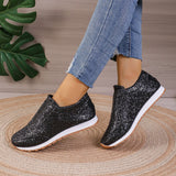 2025 New Women's Single-Shoe Lid Water Drill Tight Casual Single-Shoe Thick-Soled Fish Mouth Single Shoe HZ0115