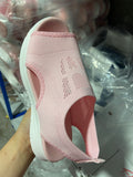 New Sandals Women's Autumn And Summer Net Cloth Thick Soles Of The Pedal Fish Mouth Flying Leisure Sports Large-Size Sandals HZ0115