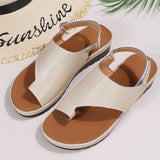 New Wish Sandals Women's Trend 2025 Fashion Breathable Soft Soles Casual Ladies Sandals Women HZ0115