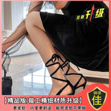 Women's High-Heeled Shoes With High-Heeled Women's 2025 New Fine-Heeled Black Bed High-Heeled Women's Summer French-Style Sandals Women's Single Shoes HZ0115