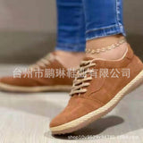 Large-Size Women's Shoes Single Shoes Casual 2025 Autumn And Winter New Light Women's Singles Shoes HZ0115