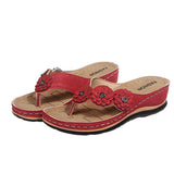 Summer Lady Southeast Asian Font And Casual Beach Slippers Casual Fashion Thick-Soled Shoes HZ0115