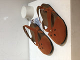 Large-Size Retro Simple Hollowed-In-Head Sandals Women's One-Character Buckle With Flat Velvet Back Empty Single Shoes Wish HZ0115