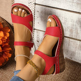 2025 Sandals New Color Thick-Soled Fashion Sandals Large-Size Women's Shoes Magic With Light Women's Shoes HZ0115
