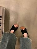 Flat-Soled Sandals Women 2025 New Summer Retro National Fairy Evening Wind Simia Beach Wearing Slippers HZ0115