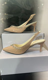 Fashion Bag Head Sandals 2025 Summer New Wear Bag Head After The Empty Water Drill Beautiful Heel High Heels Women HZ0115