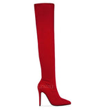 Over-Knee Boots High Heel Side Zipper Female Boots Wish Female Boots HZ0115