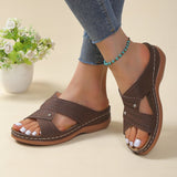 Large Women's Shoes 2025 Summer New Roman Wind Hollow And Breathable Low With Bohemian Breeze Cool Drag HZ0115