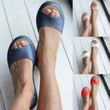 Shoe Women's 2025 New WISH Hot Fashion Flat-Soled Sandals Large-Size Women's Slippers HZ0115