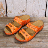 2025 Summer New Women's Thick-Bottomed Slippers Large-Size Fish Mouth Thick Bottom Beach Slippers HZ0115