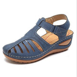 Summer Women's Slopes And Thick-Soled Casual Sandals Women's Slopes And Thick-Soled Magic Stick Ladies Beach Sandals HZ0115