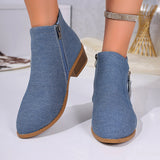 New Women's Short Boots In The Autumn And Winter 2025 HZ0115