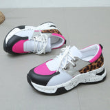 Autumn 2025 Large-Size New Slope And Thick-Sed Loose Cake Casual Women's Shoes Fashion Coloring Sneakers Women HZ0115