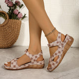 2025 Sandals New Color Thick-Soled Fashion Sandals Large-Size Women's Shoes Magic With Light Women's Shoes HZ0115