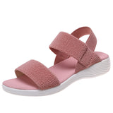 Fish-Billed Sandals Women 2025 New Summer Fairy Wind Casual Fashion Flat-Bottomed Beach Word Flat-Bottomed Sandals HZ0115