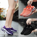 2025 Summer New Breathable Flying Shoes Korean Version Of Women's Shoes Sandals Low-Top Casual Shoes For A Long Time HZ0115