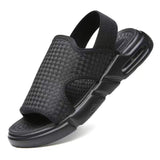 Station Large-Size Men's Sandals 2025 Summer Leisure Sports Wind Beach Shoes New Set Of Sandals HZ0115