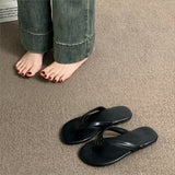Fashion Ins Flat-Bottomed Flip-Flops Women's Summer Wear Leopard-Print Cold Slippers Seaside Pins Women's Shoes HZ0115